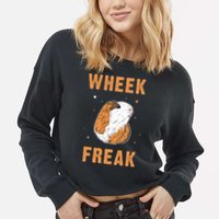 Wheek Freak Guinea Pig Cropped Pullover Crew
