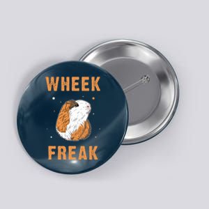 Wheek Freak Guinea Pig Button