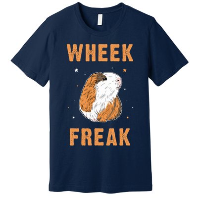 Wheek Freak Guinea Pig Premium T-Shirt