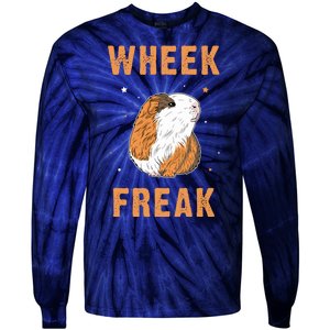 Wheek Freak Guinea Pig Tie-Dye Long Sleeve Shirt