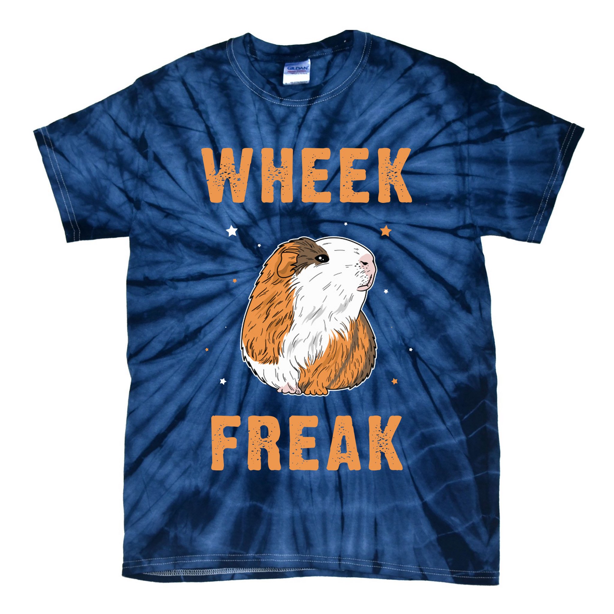 Wheek Freak Guinea Pig Tie-Dye T-Shirt