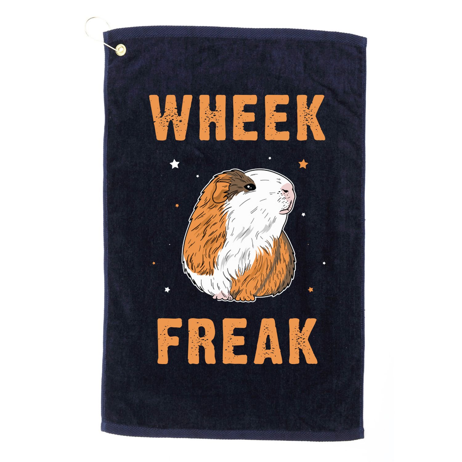 Wheek Freak Guinea Pig Golf Towel