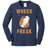 Wheek Freak Guinea Pig Kids Long Sleeve Shirt