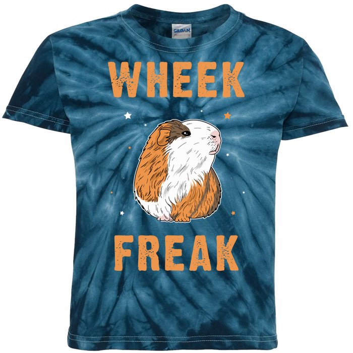 Wheek Freak Guinea Pig Kids Tie-Dye T-Shirt