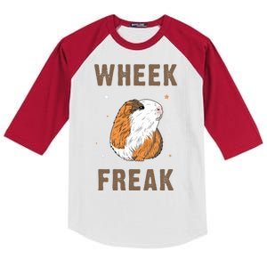 Wheek Freak Guinea Pig Kids Colorblock Raglan Jersey