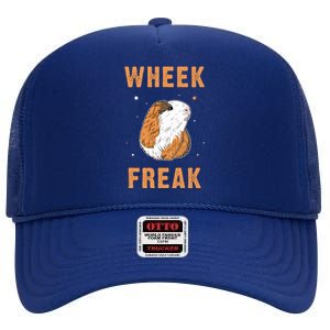 Wheek Freak Guinea Pig High Crown Mesh Back Trucker Hat