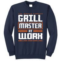 World Famous Grill Master At Work - Funny Grillmaster BBQ Sweatshirt