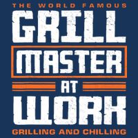 World Famous Grill Master At Work - Funny Grillmaster BBQ Bucket Hat