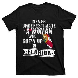 Womens Flo Grown Design For Women Native Florida T-Shirt