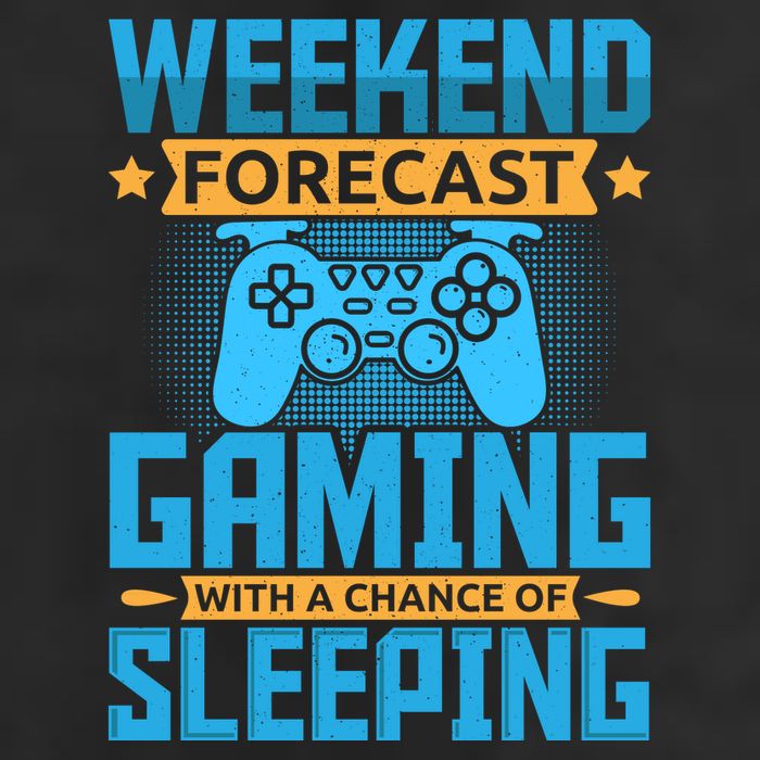 Weekend Forecast Gaming With A Chance Of Sleeping Cool Comfort Performance Bucket Hat
