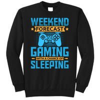 Weekend Forecast Gaming With A Chance Of Sleeping Sweatshirt