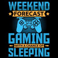 Weekend Forecast Gaming With A Chance Of Sleeping Button