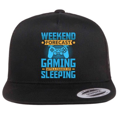 Weekend Forecast Gaming With A Chance Of Sleeping Flatbill Hat