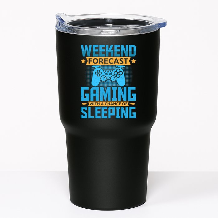 Weekend Forecast Gaming With A Chance Of Sleeping Tumbler