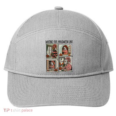 Waiting For Halloween Like 7-Panel Snapback Hat