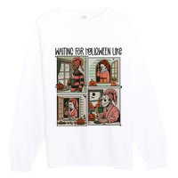 Waiting For Halloween Like Premium Crewneck Sweatshirt