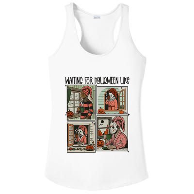 Waiting For Halloween Like Ladies PosiCharge Competitor Racerback Tank