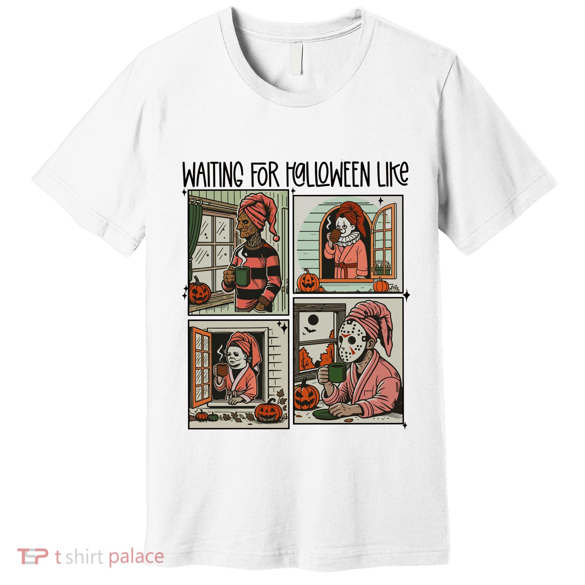 Waiting For Halloween Like Premium T-Shirt