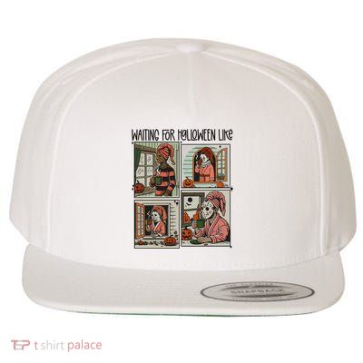 Waiting For Halloween Like Wool Snapback Cap