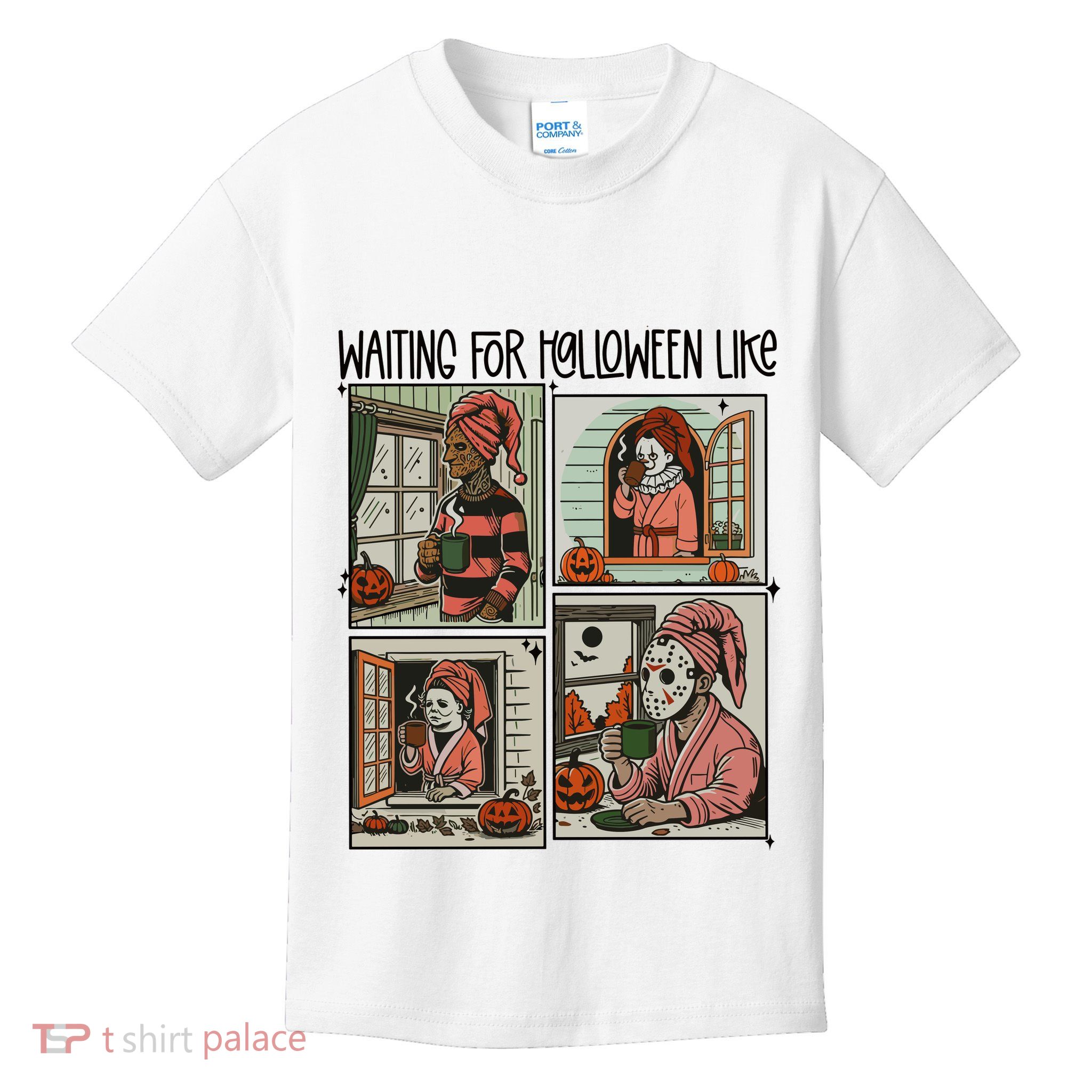 Waiting For Halloween Like Kids T-Shirt