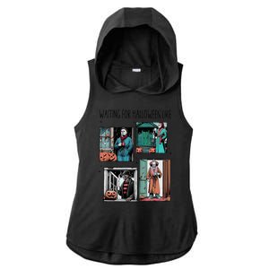 Waiting For Halloween Like Ladies PosiCharge Tri-Blend Wicking Draft Hoodie Tank