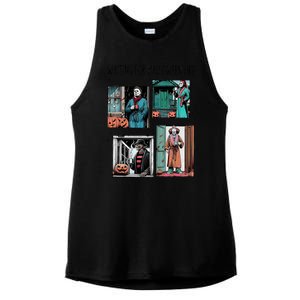 Waiting For Halloween Like Ladies PosiCharge Tri-Blend Wicking Tank