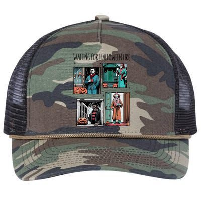 Waiting For Halloween Like Retro Rope Trucker Hat Cap