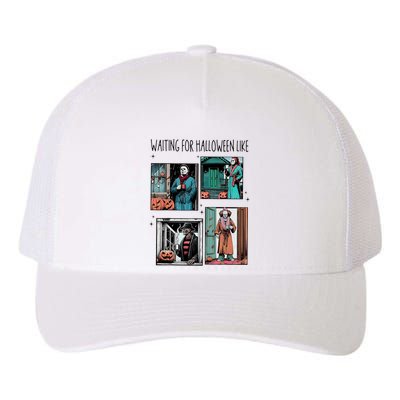 Waiting For Halloween Like Yupoong Adult 5-Panel Trucker Hat