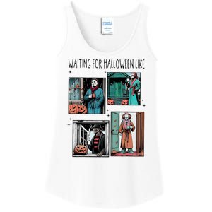 Waiting For Halloween Like Ladies Essential Tank