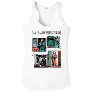 Waiting For Halloween Like Ladies PosiCharge Competitor Racerback Tank