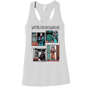 Waiting For Halloween Like Women's Racerback Tank