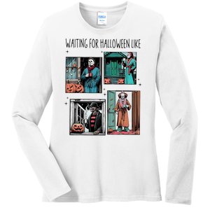 Waiting For Halloween Like Ladies Long Sleeve Shirt