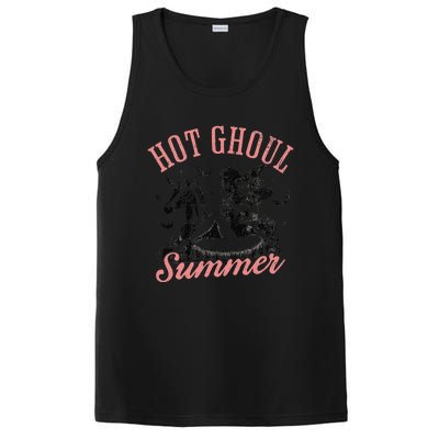 Women Funny Halloween Hot Ghoul Summer Summerween PosiCharge Competitor Tank