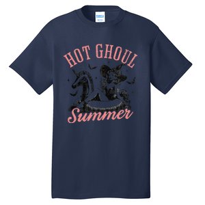 Women Funny Halloween Hot Ghoul Summer Summerween Tall T-Shirt