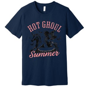 Women Funny Halloween Hot Ghoul Summer Summerween Premium T-Shirt