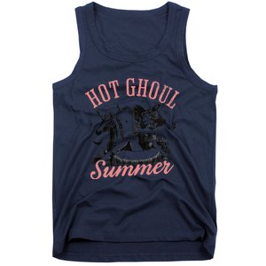 Women Funny Halloween Hot Ghoul Summer Summerween Tank Top