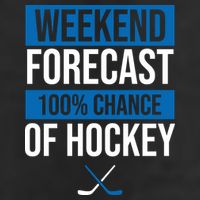 Weekend Forecast Hockey Cool Comfort Performance Bucket Hat