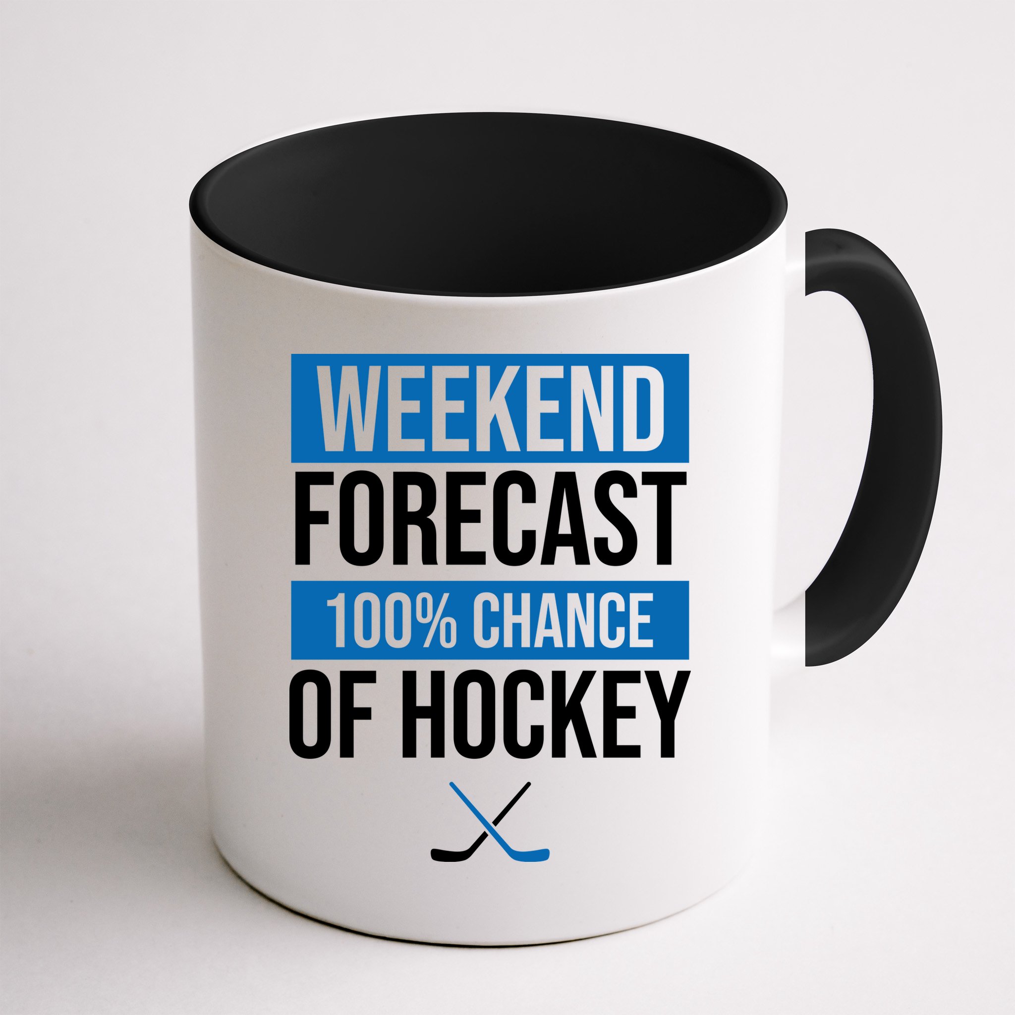 Weekend Forecast Hockey Mug