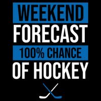 Weekend Forecast Hockey Bag