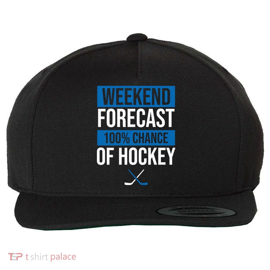 Weekend Forecast Hockey Wool Snapback Cap