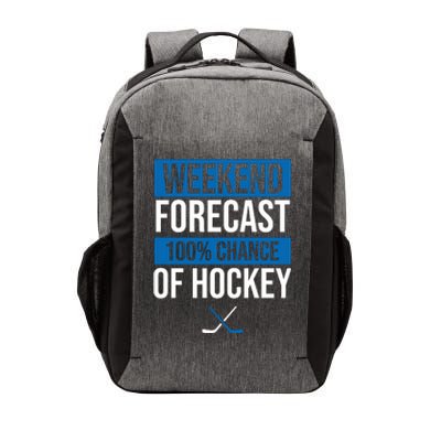 Weekend Forecast Hockey Vector Backpack