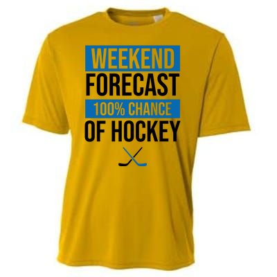 Weekend Forecast Hockey Cooling Performance Crew T-Shirt