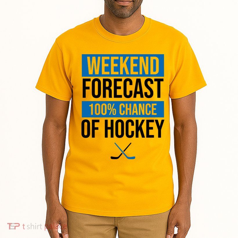 Weekend Forecast Hockey Tall T-Shirt