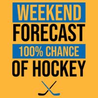 Weekend Forecast Hockey Youth Performance Sprint T-Shirt