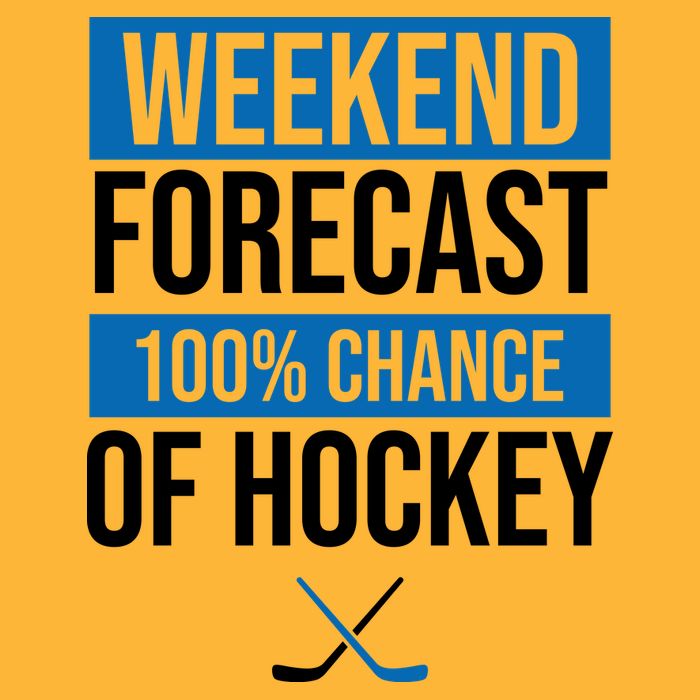 Weekend Forecast Hockey Youth Performance Sprint T-Shirt
