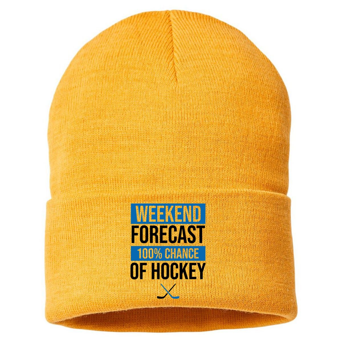 Weekend Forecast Hockey Sustainable Knit Beanie