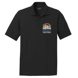 Weekend Forecast Hockey No Chance Cooking Or Cleaning Meaningful Gift PosiCharge RacerMesh Polo