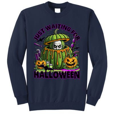 Waiting For Halloween Like Beetle Juice Horror Movie Tall Sweatshirt