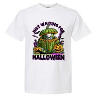 Waiting For Halloween Like Beetle Juice Horror Movie Garment-Dyed Heavyweight T-Shirt