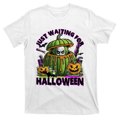 Waiting For Halloween Like Beetle Juice Horror Movie T-Shirt